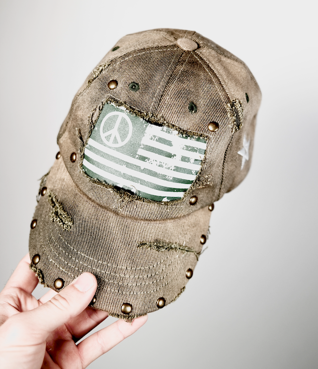 PEACE HAT (GREEN)