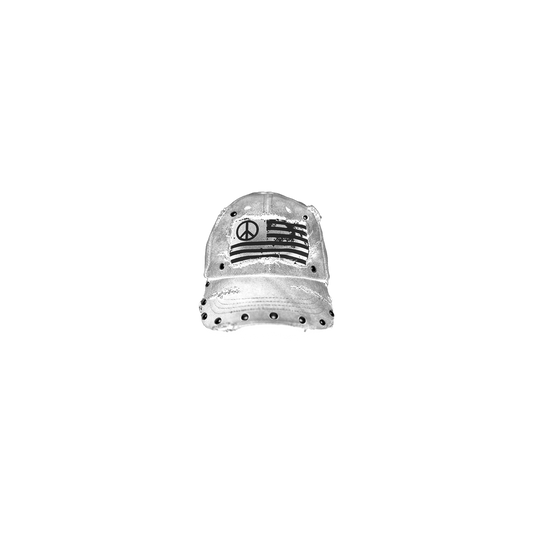 PEACE HAT (WHITE)